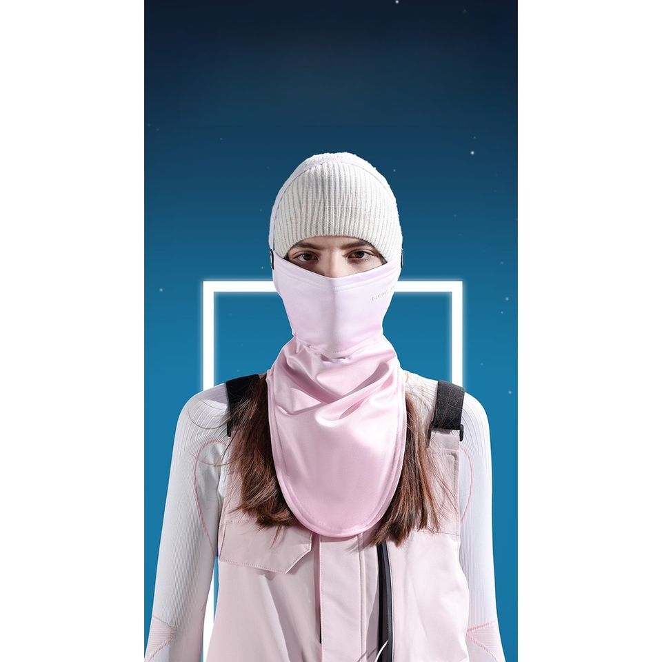 U-Shaped Front Balaclava for Skiing Cycling Winter Outdoor Face Neck ...
