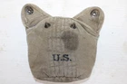 US Military Issue WW2 Era 1942 Water Canteen Canvas Pouch Khaki  JC25