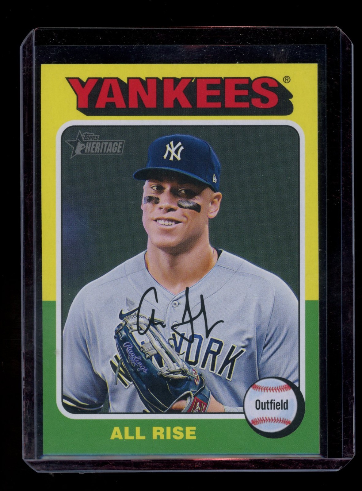 Aaron Judge 2024 Topps Heritage #112 Nickname SSP All Rise