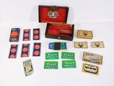 Lot Of Vintage Razor Blade Safety Blade Collectible Brand Razors (AS PICTURED)