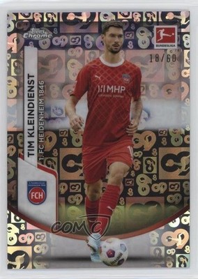 2023-24 Topps Chrome Bundesliga Foil 60 Year 18/60 Tim Kleindienst #41 1m1a