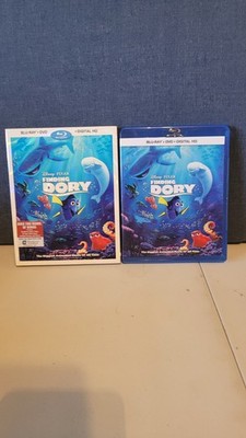 Finding Dory Blu Ray + DVD. With Slipcover.  No Digital Copy.