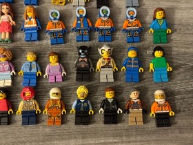 LEGO Minifigure Lot of 35 Minifigs City Batman CMF Harry Potter Friends