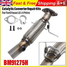 For Ford Focus C-Max 1.6 1.4 Petrol Catalytic Converter Repair Pipe BM91275H