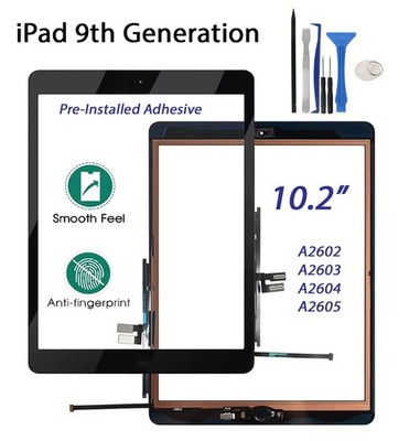 Quantum Direct iPad 9. Generation (2021) Frontglas Digitizer mit Werkzeugen