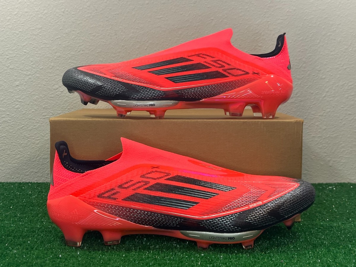 Sz 12 Men - Adidas Adizero F50+ FG Elite Red Pink Soccer Cleats