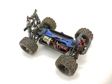 Latrax Teton 1/18 4x4 Monster Truck Parts Roller w/ Motor & Servo Used