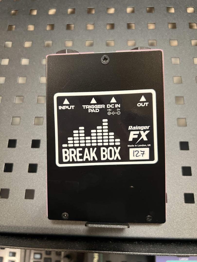 超美品Rainger FX BREAK BOX Rainger FX Break Box Vinyl Scratch Pedal Review - Perfect