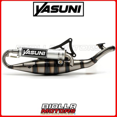 TUB902 AUSPUFF YASUNI R ALLUMINIO VENTO TRITON 50CC 2 TEMPI OMOLOGATA / APPROVED