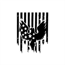 Black Hood Side Door Stripes Die Cut Vinyl Decal