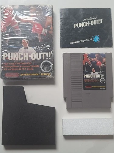 Mike Tyson's Punch-Out - Complete CIB (Nintendo Entertainment System NES, 1987)
