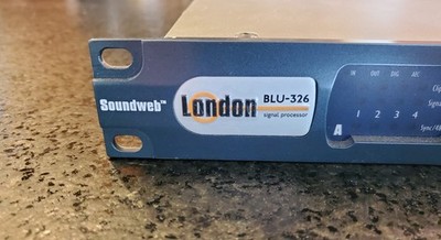 BSS Soundweb London BLU-326 Signal Processor 