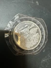 Collectible Rare Christmas 1 oz 999 Silver Round 1997 "Peace on Earth" Holiday