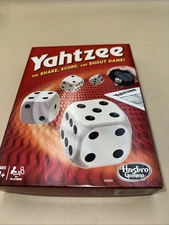 #N42- Yahtzee Classic Hasbro Dice Board Game