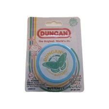 Duncan Yo Yo Green Butterfly Sky Blue Classic Toy Genuine Sealed Package NEW