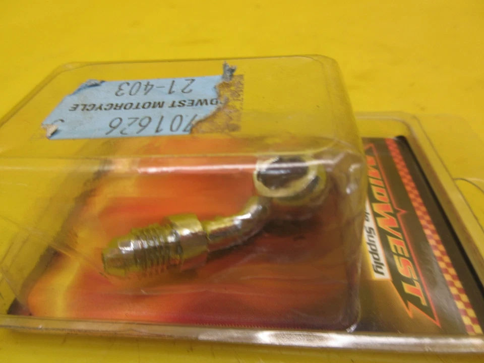 MIDWEST SUMINISTRO MOTO 3/8 RECTO BANJO ADAPTADOR LÍNEA MONTAJE PF10BS Foto 2 de 4