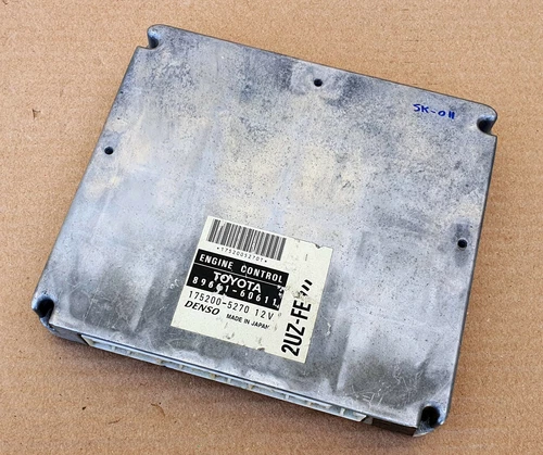 Toyota 89661-60611 2UZ-FE Engine computer unit Ecu Ecm oem jdm used 8966160611 - Picture 3 of 8