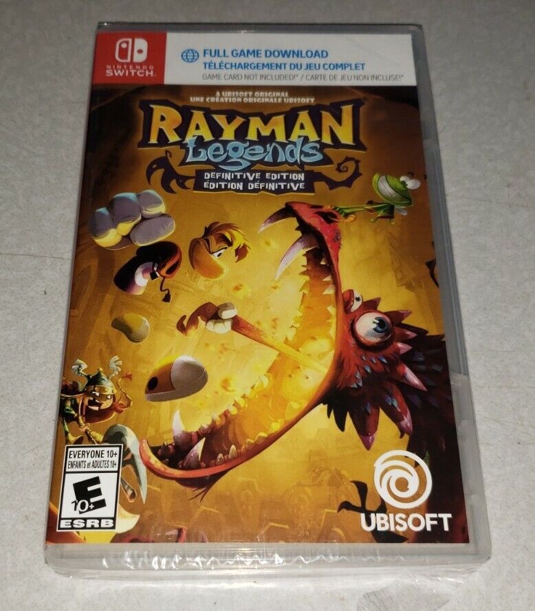  Rayman Legends Definitive Edition (Code in Box) (Nintendo Switch)  : Video Games