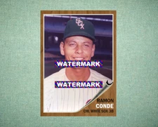 Ramon Conde Chicago White Sox 1962 Style Custom Baseball Art Card