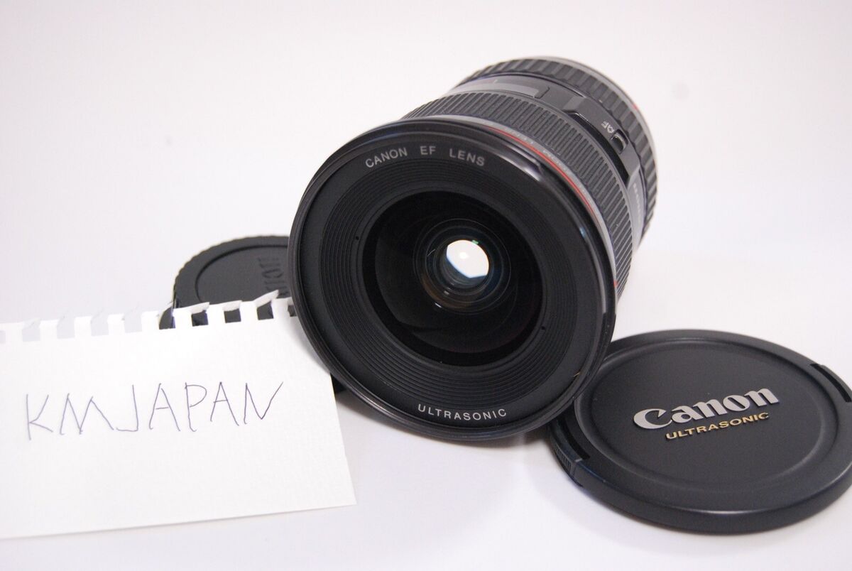 Canon EF 17-35mm f/2.8L USM AF wide angle zoom lens black Canon EF 17-35mm f/2.8L USM AF wide angle zoom lens black