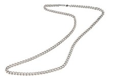 Phiten titanium chain necklace 50cm 0505TC05 Japan