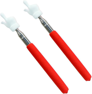 2 Pcs Telescopic Teachers Pointer, Extendable Hand Pointer Finger Teacher Pointe