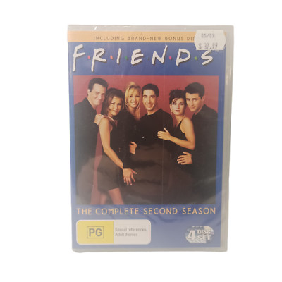 Friends Complete Season 2 (DVD) American TV Series Sitcom Drama Comedy Buddy