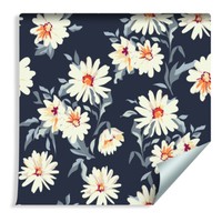 10M Vlies Tapete Natur Gemalte GäNseblüMchen Blumen Xxl 1236