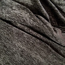 DONGHIA Silkwood Chenille Grey Cotton Silk Textural Soft 3+ yards New