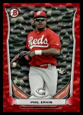 2014 Bowman Draft Phil Ervin  Red Ice #'d /150 TP-24 Cincinnati Reds