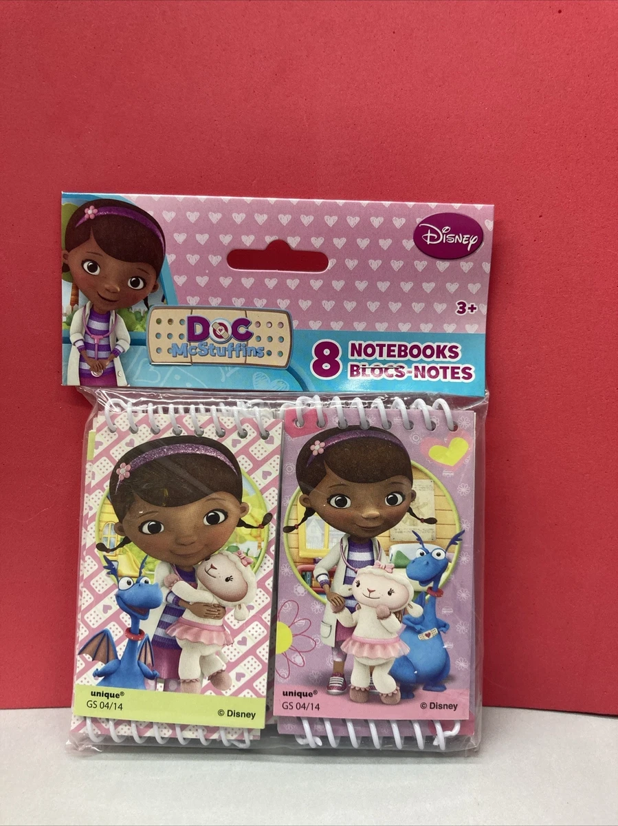 Doc Mc Stuffins 8 Ct. Mini Notebook Party Favor eBay