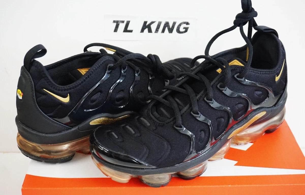 vapormax plus black ebay