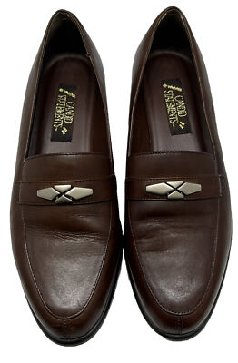 Candid Statements Women Dress Shoes Comfortable Brown Size 8 1/2 Leather  Loafers | eBay