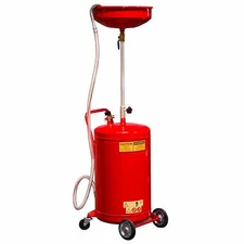 Best 20 Gallon Waste Oil Drain Tank Air 3198 Operated Drainer Oil change