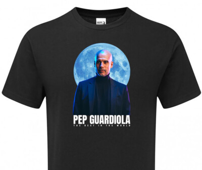 Pep Guardiola The Best In The World Manchester City TSHIRT Fanmade Merchandise