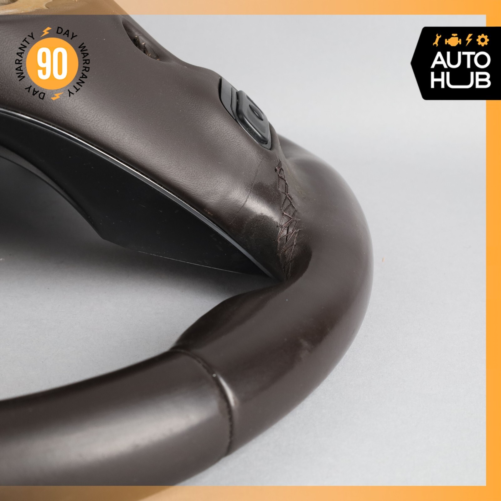 14-20 Maserati Quattroporte M156 S Q4 Ghibli M157 Steering Wheel Brown OEM
