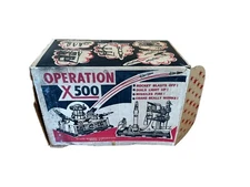 Deluxe Reading Operation X-500 Toy Base Defense Rocket Missile Station *1422