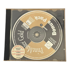 PrintMaster Gold Version 2 Bonus Pack CD-ROM For Windows Mindscape 1996