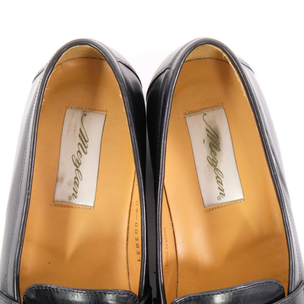 Mezlan Black Leather Tassel Loafers Mens Size 11 M Santander - Made In Spain MEZLAN SANTANDER Tassel Loafers Dress Shoes Sz. 8.5 M Black  main image 4