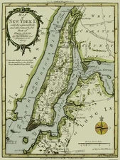 Historic City Map - New York New York - Kitchin 1778 - 23 x 30.5