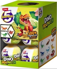 Lot of 3 ZURU Surprise Dino Mix Match Balls + Display Box | Collectible Blind...