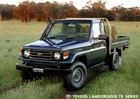 Toyota LandCruiser 78 Series Sales Brochure 2002 Australia
