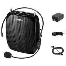 Portable Rechargeable Voice Amplifier - MP3 Format
