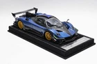 Henson Heaven Pagani Zonda Revolution Blue & Black Carbon 1/18. 18HHZR009