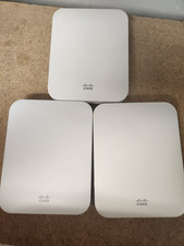 Lot of 3 Cisco Meraki MR18 Cloud-Managed Wireless Access Point UNCLAIMED