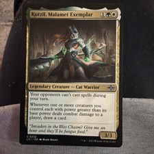 Kutzil Malamet Exemplar the Lost Caverns of Ixalan Card 232 Near Mint Condition