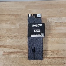 NEW 1 pr Hollow Performance Alpaca Boot Socks Grey Large M 10.5 - 13 W 10.5-12