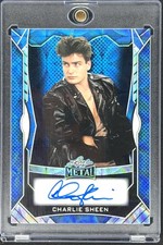 Charlie Sheen Signing Major League Autographs for 2014 Topps Archives Baseball 21