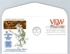 S06-9878, VFW, SPANISH-AMERICAN WAR, FLEETWOOD FIRST DAY COVER