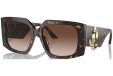 Jimmy Choo Woman Sunglasses JC5006U 500213 55mm Havana - Brown Lens - NEW